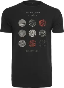 Twenty One Pilots T-Shirt Pattern Circles 2XL Schwarz