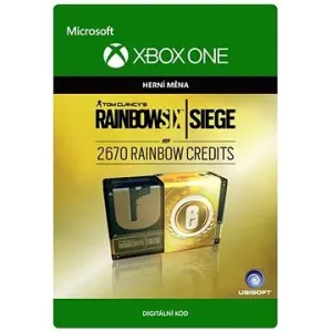 Tom Clancy's Rainbow Six Siege Currency pack 2670 Rainbow credits - Xbox One Digital