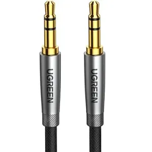 UGREEN 3.5mm Metal Connector Alu Case Braided Audio Cable 2m