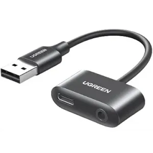 UGREEN USB Audio Converter USB-A to USB-C with 3.5mm Headphone Jack
