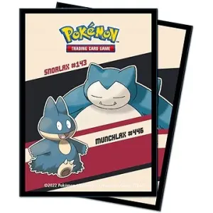 Pokémon UP: GS Snorlax Munchlax - Deck Protector Kartenabdeckungen 65 Stk