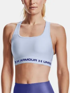Under Armour Women's Armour Mid Crossback Sports Bra Isotope Blue/Regal S Fitness Unterwäsche