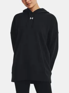 Under Armour UA RIVAL FLEECE OS HOODIE Damen Sweatshirt, schwarz, größe #1370899