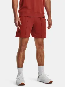 Under Armour Project Rock Terry Gym Shorts Rot #1335826