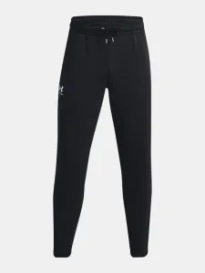 Under Armour Men's UA Essential Fleece Joggers Black/White M Fitness Hose