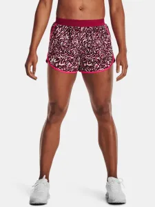 Under Armour UA Fly By 2.0 Printed Shorts Rosa