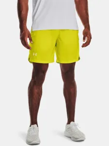Under Armour Launch 7 Shorts Gelb