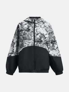 Under Armour Woven FZ Jacke Schwarz