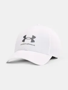 Under Armour Isochill Armourvent Mens Cap White/Pitch Gray M/L