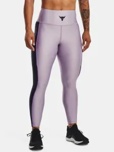 Under Armour UA Project Rock HG Ankle Legging Lila