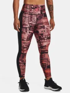 Under Armour UA Project Rock HG Ankle Lg Print Legging Rosa