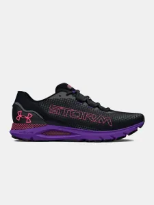 Under Armour Men's UA HOVR Sonic 6 Storm Running Shoes Black/Metro Purple/Black 42 Straßenlaufschuhe