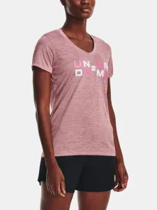 Under Armour Tech Twist Graphic SSV T-Shirt Rosa #1052282