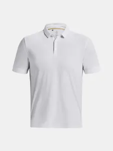 Under Armour UA Curry Micro Splash Polo T-Shirt Weiß