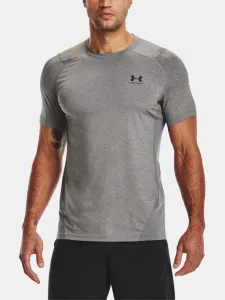 Under Armour UA HG Armour Fitted SS T-Shirt Grau