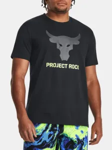 Under Armour UA Project Rock Brahma Bull SS T-Shirt Schwarz
