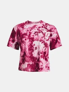 Under Armour UA Rush Energy Printed Top T-Shirt Rosa #407509