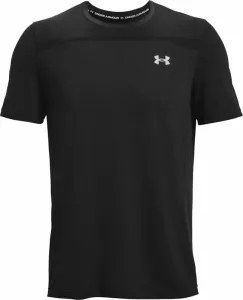Under Armour UA Seamless Short Sleeve T-Shirt Black/Mod Gray M Laufshirt mit Kurzarm