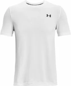 Under Armour UA Seamless T-Shirt White/Black XL Laufshirt mit Kurzarm