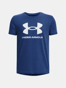 Under Armour Sportstyle Kinder  T‑Shirt Blau #1172599