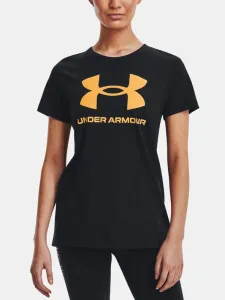 Under Armour UA Sportstyle Logo T-Shirt Schwarz