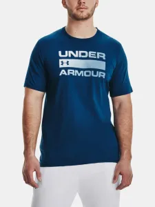 Under Armour Wordmark T-Shirt Blau #1389743