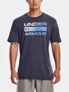 Under Armour UA TEAM ISSUE WORDMARK SS Herren Shirt, dunkelblau, veľkosť S
