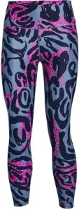 Under Armour HG Armour Print Mineral Blue/Midnight Navy S Fitness Hose