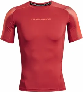 Under Armour Men's UA HeatGear Armour Novelty Short Sleeve Chakra/After Burn S Fitness T-Shirt