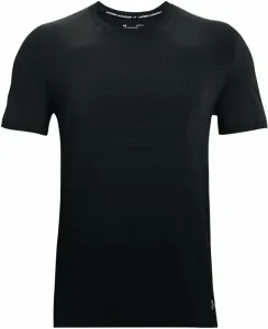 Under Armour Men's UA Seamless Lux Short Sleeve Black/Jet Gray L Fitness T-Shirt