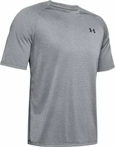 Under Armour Men's UA Tech 2.0 Textured Short Sleeve T-Shirt Pitch Gray/Black 2XL Fitness T-Shirt