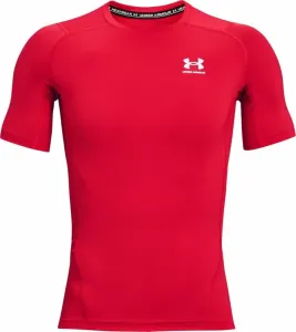 Under Armour Men's HeatGear Armour Short Sleeve Red/White M Fitness T-Shirt