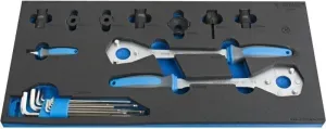 Unior Bike Tool Set in SOS Tool Tray Werkzeugset #89004