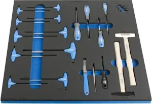 Unior Set of Tools in Tray 1 for 2600D Werkzeugset