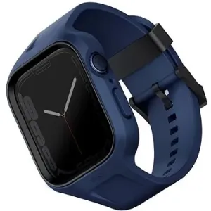 UNIQ Monos 2in1 Armband und Schutzhülle für Apple Watch 44 mm / 45 mm - blau