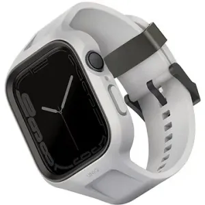 UNIQ Monos 2in1 Armband und Schutzhülle für Apple Watch 44 mm / 45 mm - grau