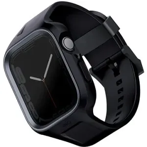 UNIQ Monos 2in1 Armband und Schutzhülle für Apple Watch 44 mm / 45 mm - schwarz