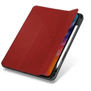 UNIQ Transforma Rigor Cover mit Ständer für Apple iPad Air 10,9“ (2020) - rot