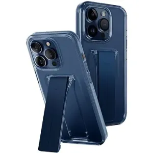 UNIQ Heldro Mount+ Schutzhülle für iPhone 15 Pro Max mit Ständer, Ultramarin (Deep blue)