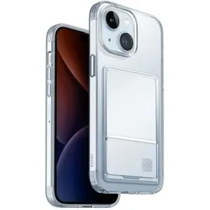 UNIQ Air Fender ID Schutzhülle für iPhone 15, Nude (transparent)
