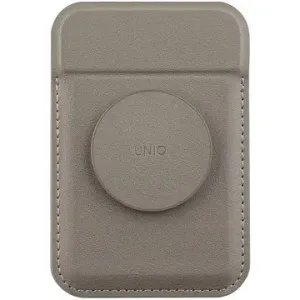 UNIQ Flixa magnetische Brieftasche und Halter mit Griff, Flint grey