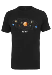 NASA Herren-T-Shirt Space, schwarz #315335