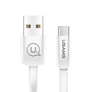 USAMS US-SJ201 U2 Micro USB Flat Data Cable 1.2m white