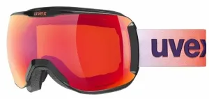 UVEX Downhill 2100 Black Shiny Mirror Scarlet/CV Orange Ski Brillen