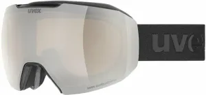 UVEX Epic Attract Black Mat Mirror Silver/Contrastview Yellow Lasergold Lite Ski Brillen