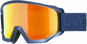 UVEX Athletic CV Ski Navy Mat/Mirror Orange/CV Green Ski Brillen