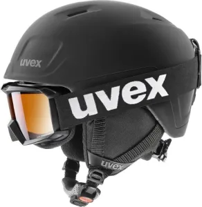 UVEX Heyya Pro Set Pure Black 51-55 cm Skihelm
