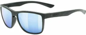 UVEX LGL Ocean 2 P Black Mat/Mirror Blue Lifestyle Brillen