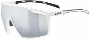 UVEX MTN Perform White Matt/Mirror Silver Fahrradbrille