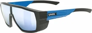 UVEX MTN Style P Black/Blue Matt/Polarvision Mirror Blue Outdoor Sonnenbrille